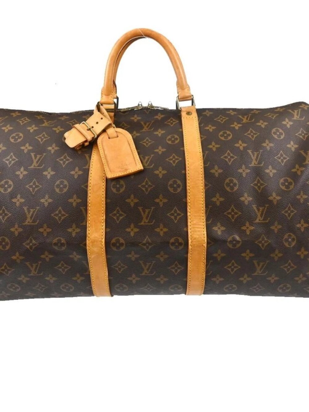 Best06 LOUIS VUITTON KEEPALL 55 TRAVEL HANDBAG MONOGRAM M41424 MI0932 NQ10091